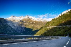 View from the Grimsel Pass